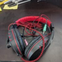 Headphone, 2 metre long, in-line volume dial, Model: WEILISHI W-160