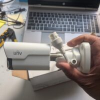 Camera, Uniview (UNV) 4mp 3.6mm mini-bullet IP camera IPC2124SR3-DPF3
