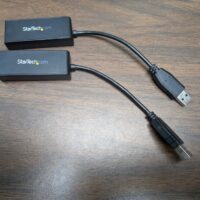 2 x StarTech.com USB 3.0 to Gigabit Ethernet NIC Network Adapter Model: USB31000S