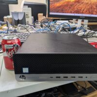 Desktop, HP Prodesk 600 G4 Intel i5-8500 16GB 240GB SSD VGA DP Win 11 Pro